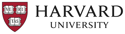 The word harvard over the word university next to a red shield that has the letters VERITAS